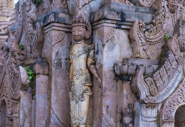 Kakku pagode Myanmar — Fotografia de Stock