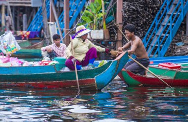 Tonle sap Gölü Kamboçya