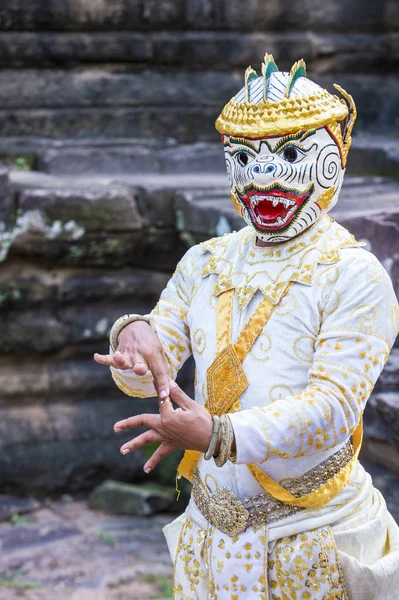 Танцюристам камбоджійців Apsara — стокове фото