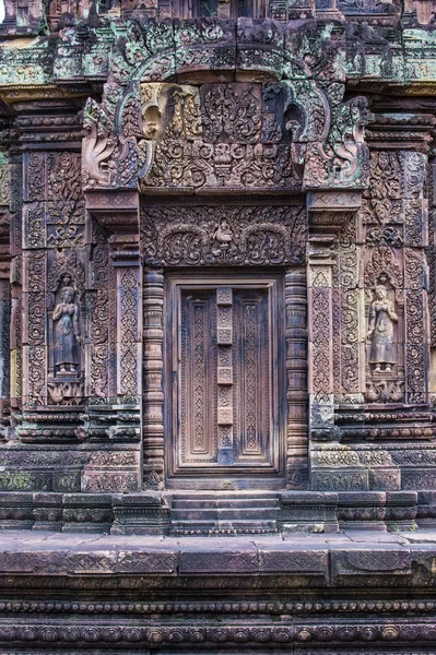 Templo de Banteay Srei no Camboja — Fotografia de Stock