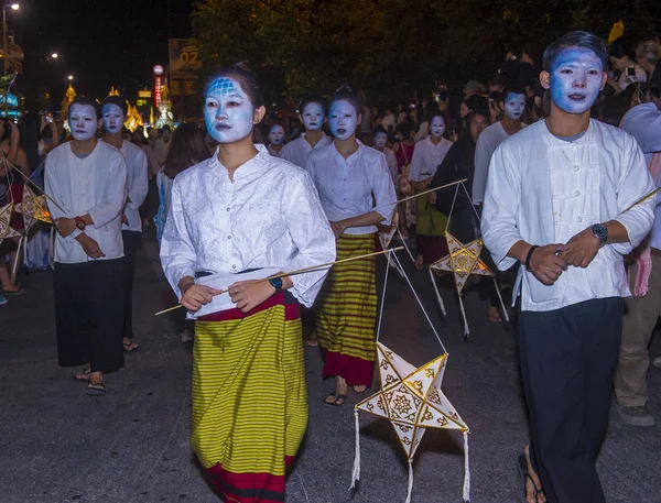 Chiang Mai Yee Peng Festivali — Stok fotoğraf