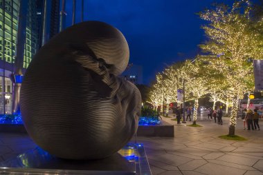 Taipei, Tayvan Noel ışıkları