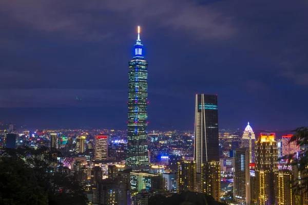 Taipei, horizonte de Taiwán —  Fotos de Stock