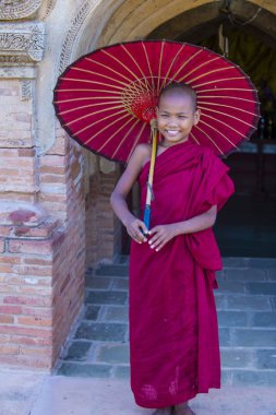 Acemi keşiş bagan Myanmar içinde