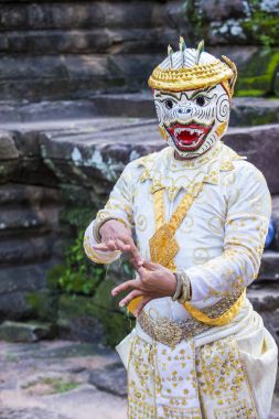 Kamboçyalılar Apsara dansçılar