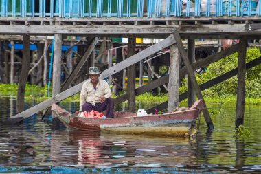 Tonle sap Gölü Kamboçya