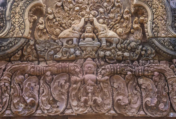 Templo de Banteay Srei en Camboya — Foto de Stock