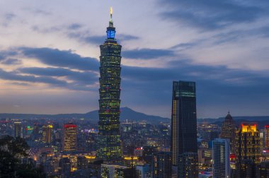 Taipei, Tayvan manzarası
