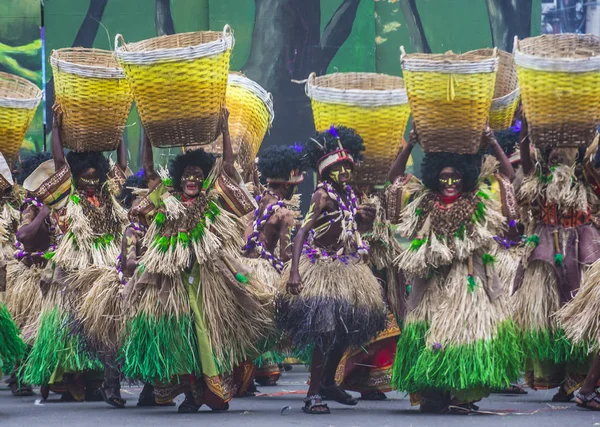 Festival de Dinagyang 2018 — Fotografia de Stock