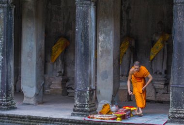 Kamboçya 'daki Angkor Wat Tapınağı
