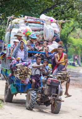 Myanmar Birmanya çiftçiler