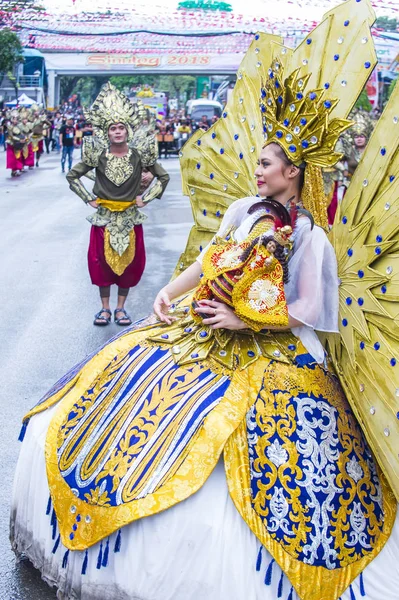 2018 Festiwal Sinulog — Zdjęcie stockowe