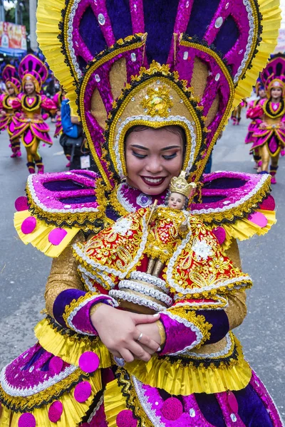 2018 Festiwal Sinulog — Zdjęcie stockowe