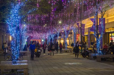 Taipei, Tayvan Noel ışıkları