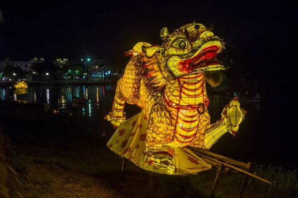 De Hoi een volle maan Lantern Festival — Stockfoto