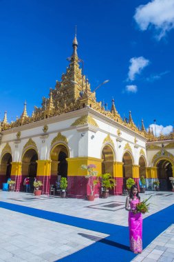 Mikail Pagoda anıt, Myanmar