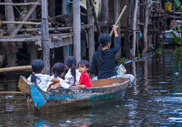 Tonle sap Gölü Kamboçya — Stok fotoğraf