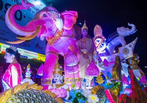 Chiang Mai Yee Peng festival — стокове фото
