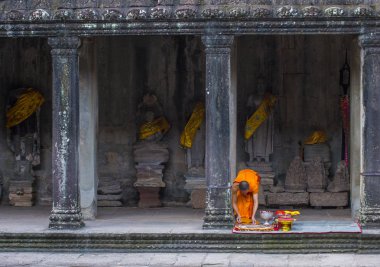 Kamboçya 'daki Angkor Wat Tapınağı
