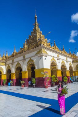 Mikail Pagoda anıt, Myanmar