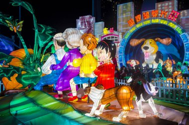 Singapur 2018 nehir Hongbao