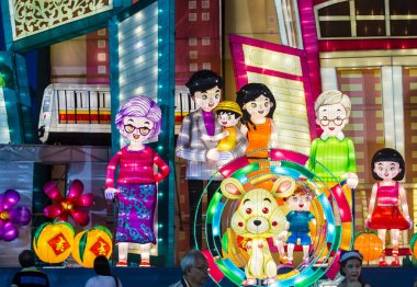 Singapur 2018 nehir Hongbao