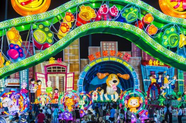 Singapur 2018 nehir Hongbao