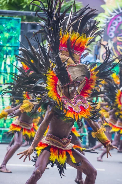 2018 Dinagyang 节 — 图库照片