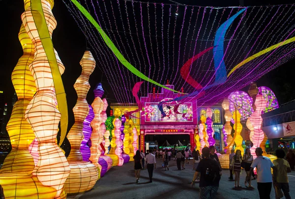 Singapur 2018 River Hongbao — Stock fotografie