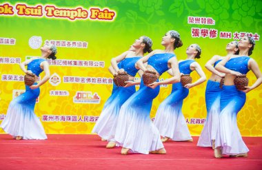 14 Tai Kok Tsui tapınağın içinde Hong Kong Fuarı.