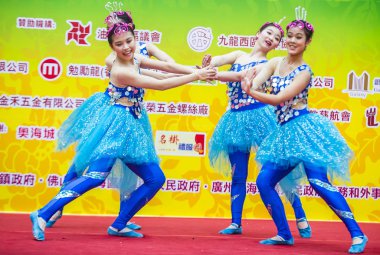 14 Tai Kok Tsui tapınağın içinde Hong Kong Fuarı.