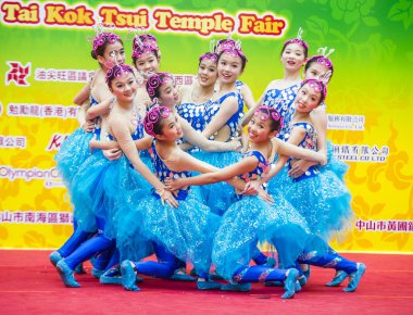 14 Tai Kok Tsui tapınağın içinde Hong Kong Fuarı.