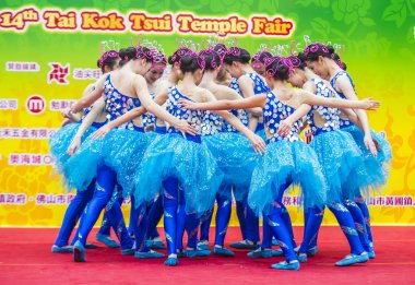 14 Tai Kok Tsui tapınağın içinde Hong Kong Fuarı.