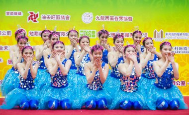 14 Tai Kok Tsui tapınağın içinde Hong Kong Fuarı.