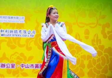 14 Tai Kok Tsui tapınağın içinde Hong Kong Fuarı.