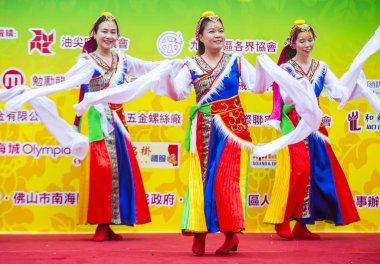 14 Tai Kok Tsui tapınağın içinde Hong Kong Fuarı.