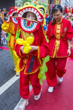 14 Tai Kok Tsui tapınağın içinde Hong Kong Fuarı.