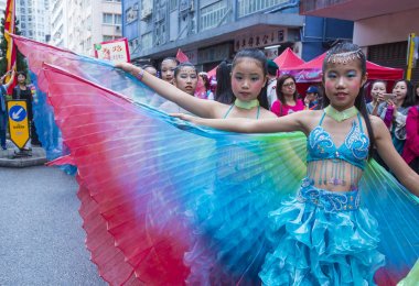 14 Tai Kok Tsui tapınağın içinde Hong Kong Fuarı.