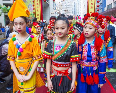 14 Tai Kok Tsui tapınağın içinde Hong Kong Fuarı.