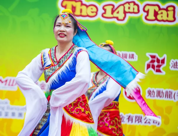 La 14ª feria del templo Tai Kok Tsui en Hong Kong . — Foto de Stock