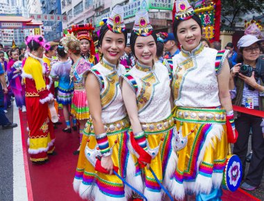 14 Tai Kok Tsui tapınağın içinde Hong Kong Fuarı.