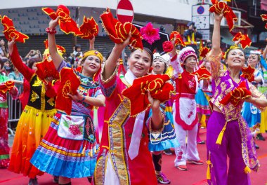 14 Tai Kok Tsui tapınağın içinde Hong Kong Fuarı.
