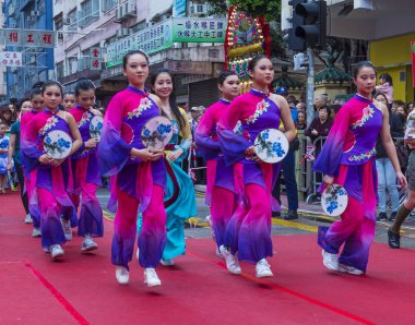 14 Tai Kok Tsui tapınağın içinde Hong Kong Fuarı.