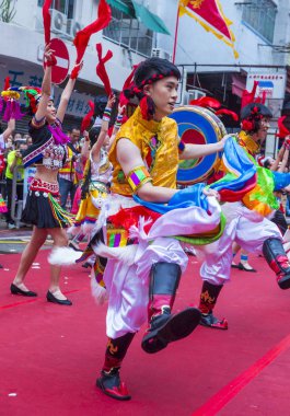 14 Tai Kok Tsui tapınağın içinde Hong Kong Fuarı.