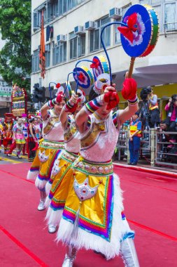 14 Tai Kok Tsui tapınağın içinde Hong Kong Fuarı.