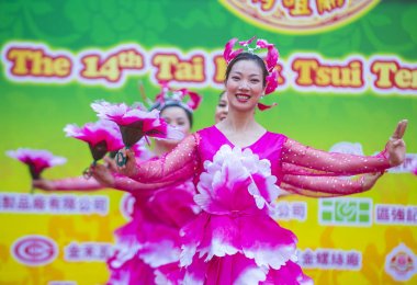 14 Tai Kok Tsui tapınağın içinde Hong Kong Fuarı.