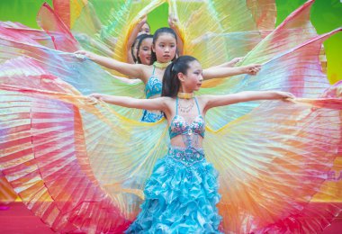 14 Tai Kok Tsui tapınağın içinde Hong Kong Fuarı.