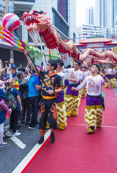 La 14ª feria del templo Tai Kok Tsui en Hong Kong . — Foto de Stock