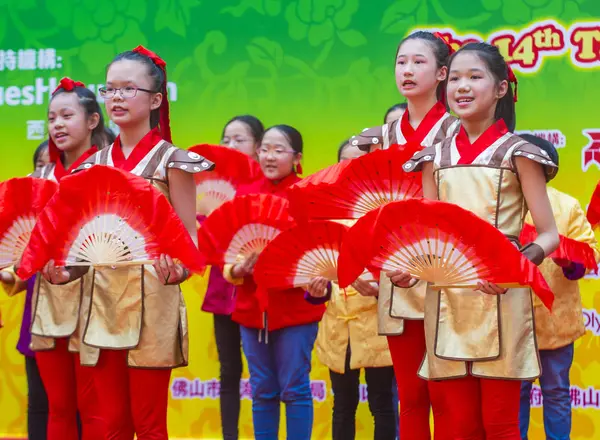 La 14ª feria del templo Tai Kok Tsui en Hong Kong . — Foto de Stock