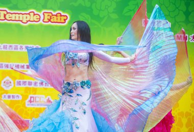 14 Tai Kok Tsui tapınağın içinde Hong Kong Fuarı.